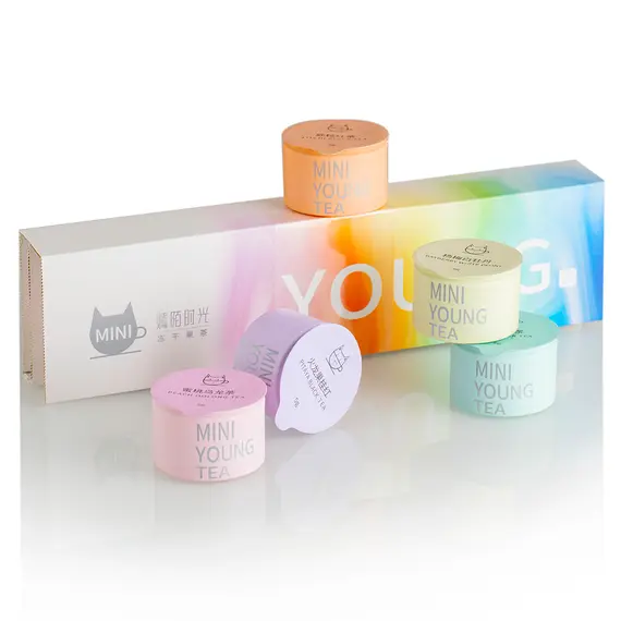 Подарочный набор чая Ассорти с добавками YOUNG MINI TEA (5 капсул) оптом в BestTea, фото , изображение 5