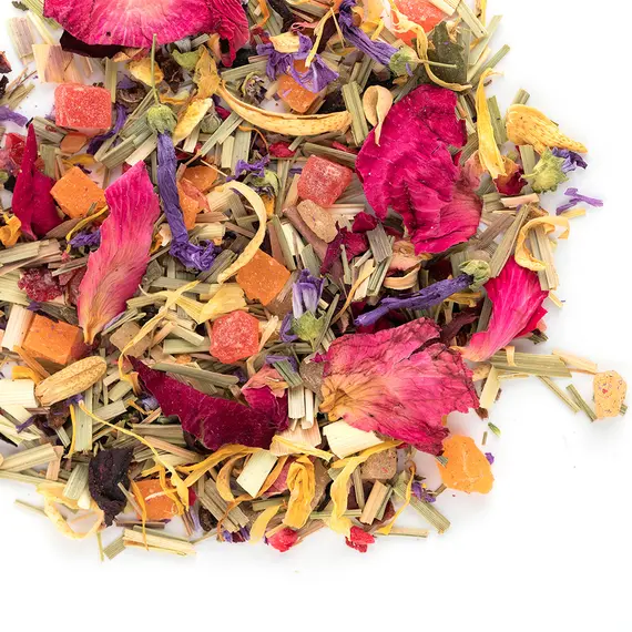 Чай фруктовый Сказка на ночь, ароматизированный в чайном магазине BestTea, фото , изображение 5