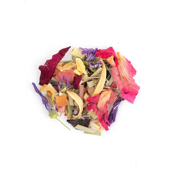 Чай фруктовый Сказка на ночь, ароматизированный в чайном магазине BestTea, фото , изображение 9