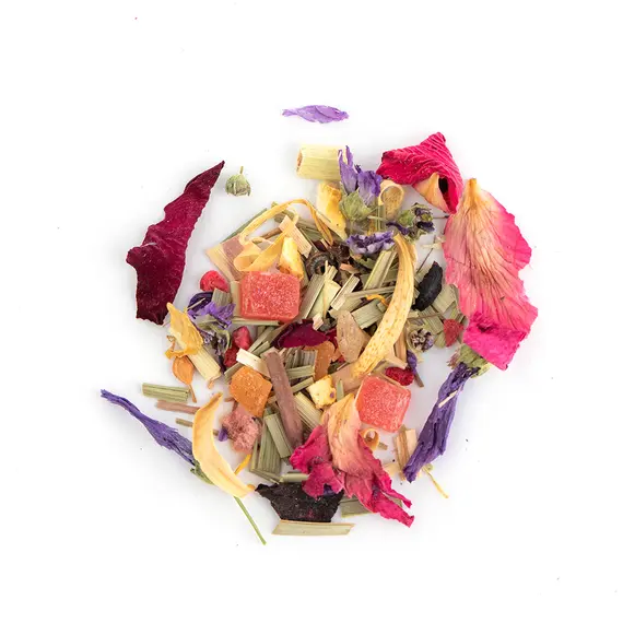 Чай фруктовый Сказка на ночь, ароматизированный в чайном магазине BestTea, фото , изображение 10