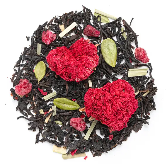 Чай черный ароматизированный Гранатовый браслет в чайном магазине BestTea, фото , изображение 2