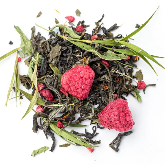 Чай ароматизированный зеленый Малиновая свежесть оптом в BestTea, фото , изображение 3