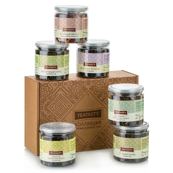 Подарочный набор чая №17 (6 видов) в чайном магазине BestTea, фото 