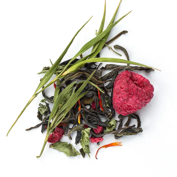Чай ароматизированный зеленый Малиновая свежесть оптом в BestTea, фото , изображение 5