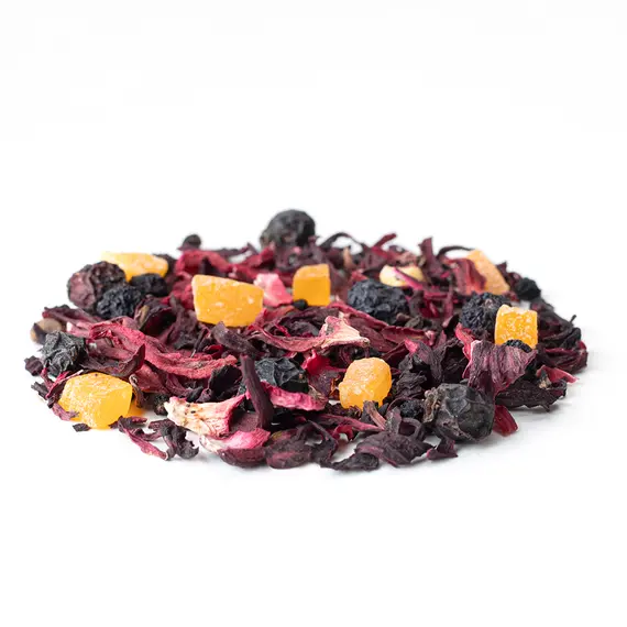 Чай фруктовый Алый закат, ароматизированный оптом в BestTea, фото , изображение 5