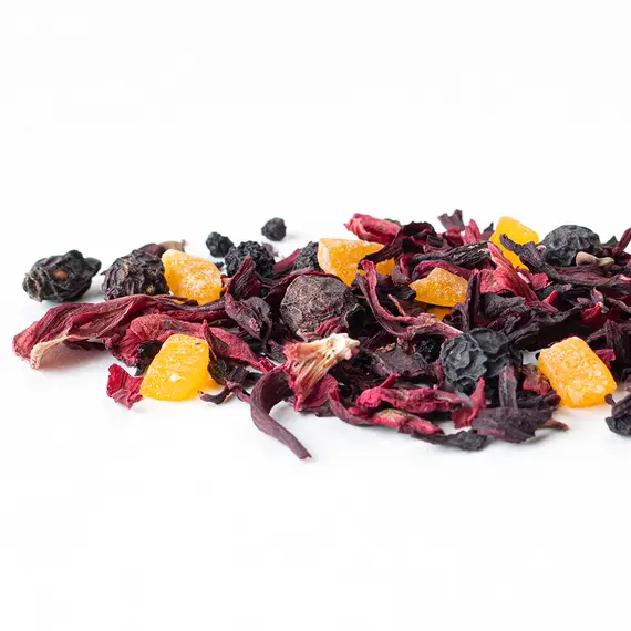 Чай фруктовый Алый закат, ароматизированный оптом в BestTea, фото , изображение 4