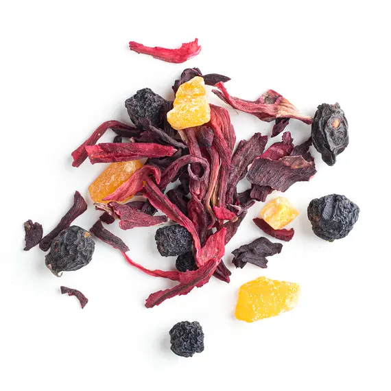 Чай фруктовый Алый закат, ароматизированный оптом в BestTea, фото , изображение 8