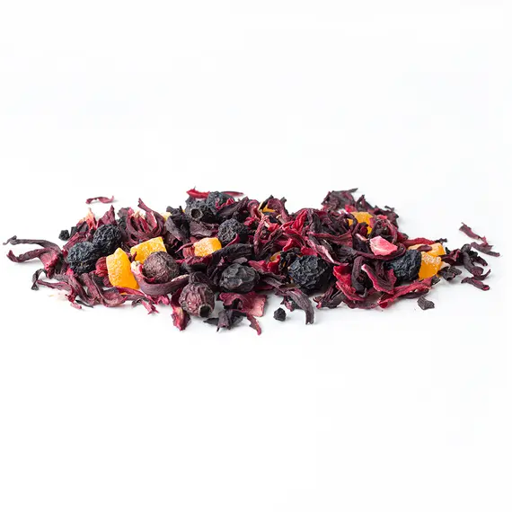 Чай фруктовый Алый закат, ароматизированный оптом в BestTea, фото , изображение 9