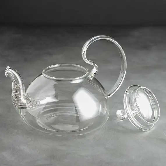 Чайник стеклянный Ландыш 650 мл оптом в BestTea, фото , изображение 4