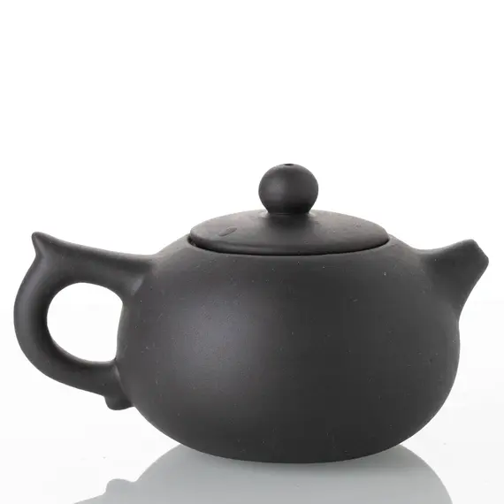 Чайник глиняный, темно-коричневый 150 мл оптом в BestTea, фото 