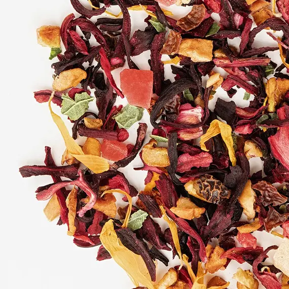 Чай фруктовый Дивный сад, ароматизированный оптом в BestTea, фото , изображение 9