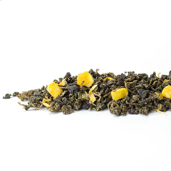 Чай улун с кусочками манго Драгоценное ожерелье в чайном магазине BestTea, фото , изображение 4