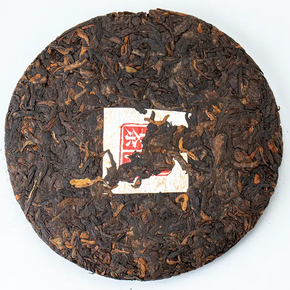 Чай пуэр Шу Гора Пэнлай, блин 315-357 г оптом в BestTea, фото , изображение 7