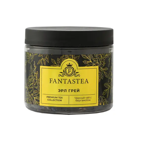 "Fantastea" Эрл Грей Голубой Цветок (упаковка 12 банок по ±40гр) оптом в BestTea, фото 