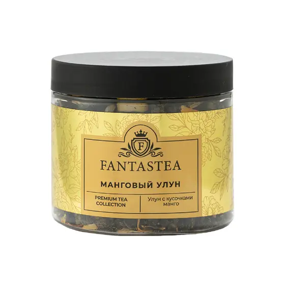 "Fantastea" Манговый Улун (упаковка 12 банок по ±65гр) оптом в BestTea, фото 