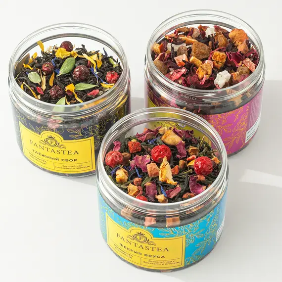 Подарочный набор чая FANTASTEA №2 (3 вида) оптом в BestTea, фото , изображение 2
