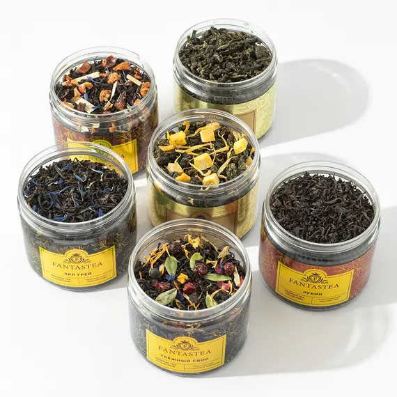 Подарочный набор чая FANTASTEA №5 (6 видов) оптом в BestTea, фото , изображение 2