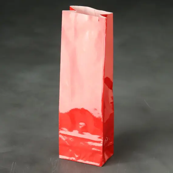 Пакет трехслойный Красный глянец, 70*40*210 (100 шт) оптом в BestTea, фото , изображение 2