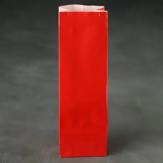 Пакет трехслойный Красный глянец, 80*50*220 (100 шт) оптом в BestTea, фото , изображение 4