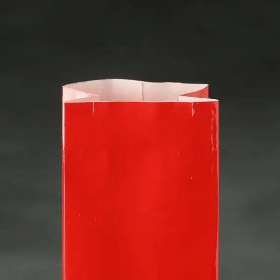 Пакет трехслойный Красный глянец, 80*50*220 (100 шт) оптом в BestTea, фото , изображение 5