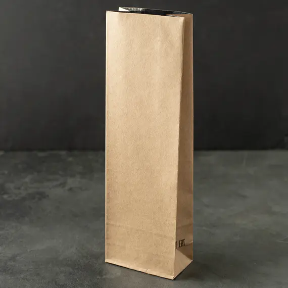 Пакет двухслойный Крафт + ПЭТ металл, 70*40*230 оптом в BestTea, фото , изображение 3