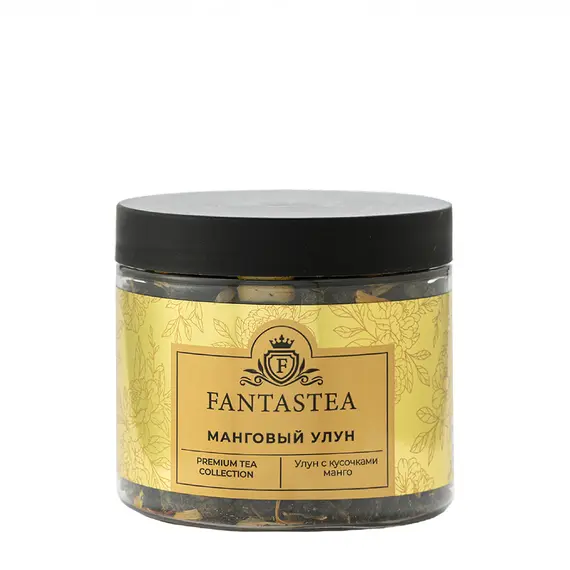 "Fantastea" Манговый Улун (упаковка 12 банок по ±65гр), Вес г: 65 оптом в BestTea, фото , изображение 3