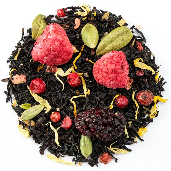 Чай черный Лесные ягоды Премиум оптом в BestTea, фото 