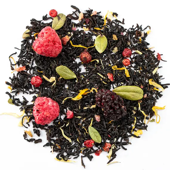 Чай черный Лесные ягоды Премиум оптом в BestTea, фото , изображение 2