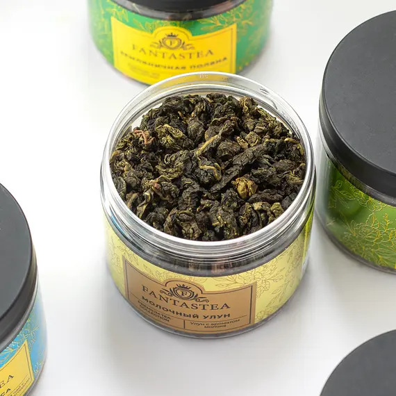 "Fantastea" Чай улун Молочный Най Сян Китай (упаковка 12 банок по ±75гр), Вес г: 75 оптом в BestTea, фото , изображение 2