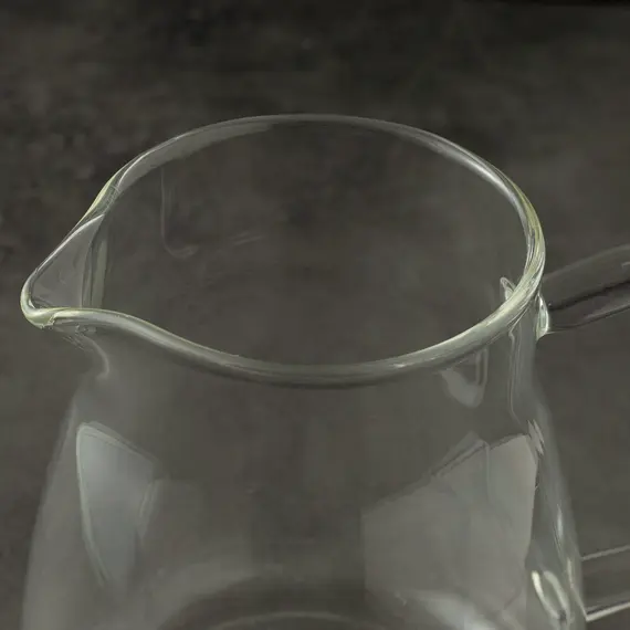 Чайник с металлической крышкой-ситом, (стекло) 750 мл, Кол-во: 1 оптом в BestTea, фото , изображение 5