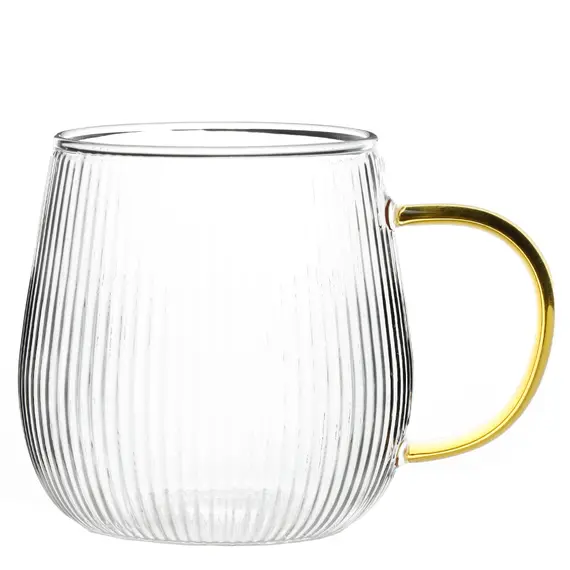 Кружка стекло 400 мл, упаковка 2 шт, Кол-во: 1 оптом в BestTea, фото , изображение 2