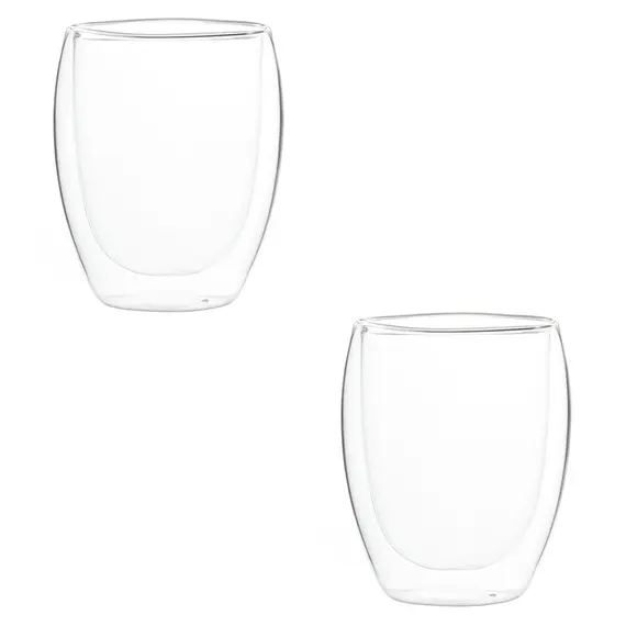 Кружка необжигающая стекло, 350 мл, упаковка 2 шт, Кол-во: 1 оптом в BestTea, фото 