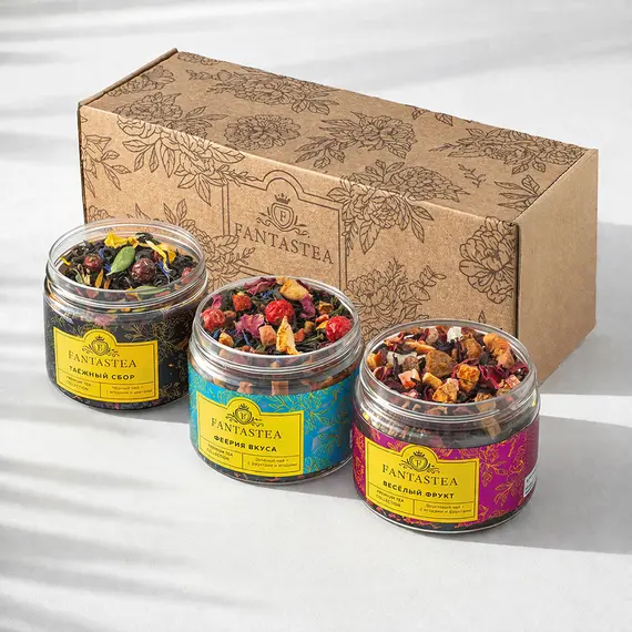 Подарочный набор чая FANTASTEA №2 (3 вида) оптом в BestTea, фото 
