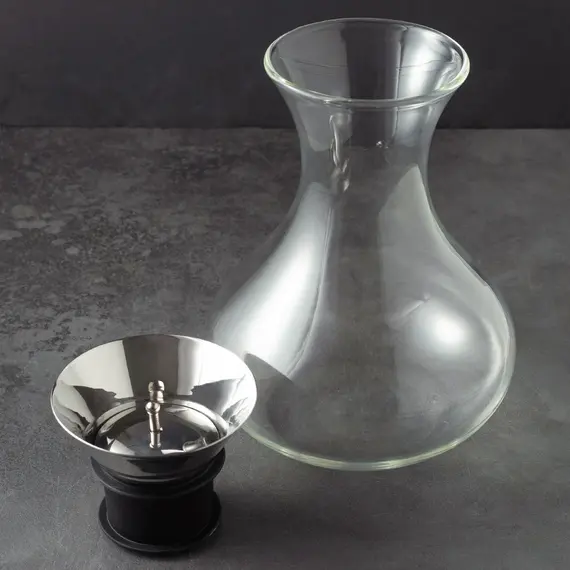 Кувшин с разборной фильтр-крышкой, (стекло) 1000 мл, Кол-во: 1 оптом в BestTea, фото , изображение 4