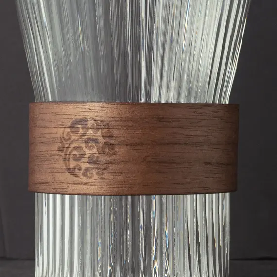 Стакан с кольцом-держателем, стекло 300 мл, Кол-во: 1 оптом в BestTea, фото , изображение 3