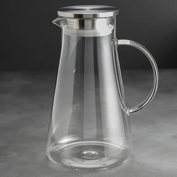 Кувшин стеклянный, 1800 мл, Кол-во: 1 оптом в BestTea, фото , изображение 2