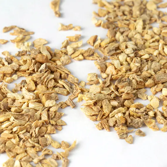 Имбирь дробленый мелкий, 3-5 мм, Фасовка: 0.5 оптом в BestTea, фото , изображение 5