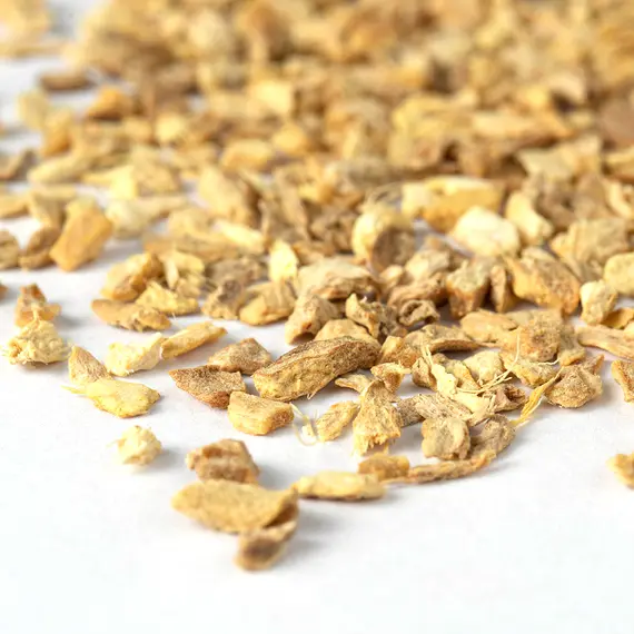 Имбирь дробленый мелкий, 3-5 мм, Фасовка: 0.5 оптом в BestTea, фото , изображение 6