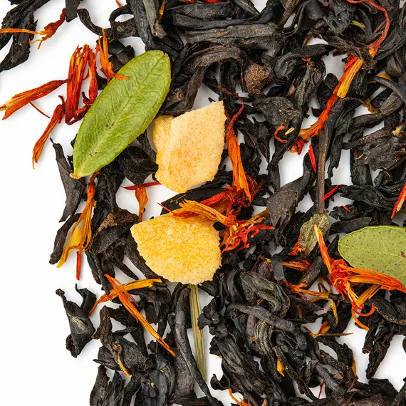 Чай ароматизированный черный Осенняя фантазия, Фасовка: 0.5 оптом в BestTea, фото , изображение 3
