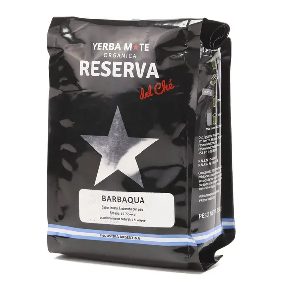 Йерба Мате Reserva Del Che BARBAQUA con palo 250 г оптом в BestTea, фото 
