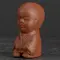 Игрушка глиняная для китайской церемонии Чайный Мальчик, маленький с точками оптом в BestTea, фото , изображение 5