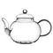 Чайник стеклянный круглый Тюльпан, 1200 мл, Объем мл: 1200 оптом в BestTea, фото , изображение 2
