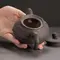 Чайник глиняный темно-коричневый Хризантема, 170 мл оптом в BestTea, фото , изображение 4