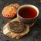 Чай пуэр шу с кофейными зёрнами, точа прессованная оптом в BestTea, фото , изображение 4