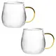 Кружка стекло 400 мл, упаковка 2 шт, Кол-во: 1 оптом в BestTea, фото 